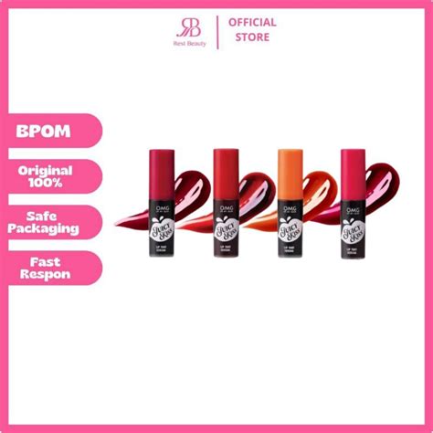 Jual Omg Oh My Glam Juicy Kiss Lip Tint Serum Shopee Indonesia