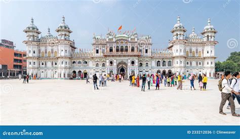 Janaki Hindu Temple in Janakpur Nepal Editorial Photo - Image of editorial, religion: 233212036