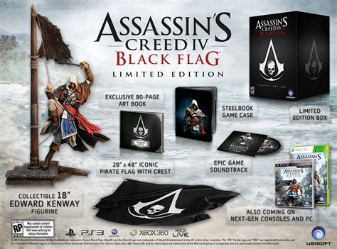 Assassin’s Creed Iv Black Flag Conozcan La Edición Limitada Para América Play Reactor