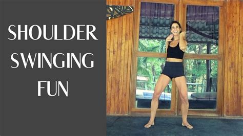 Shoulder Swinging Fun Great Mobility Drill For Releasing Tension On The Upper Body Youtube