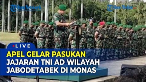 Ksad Jenderal Tni Dudung Abdurachman Pimpin Apel Gelar Pasukan Jajaran