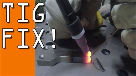 Tig Weld Repair On Machined Part Ww155 Youtube