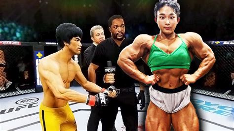 Ufc Bruce Lee Vs Korean Body Girl Ea Sports Ufc Youtube