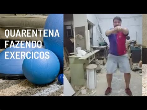 QUARENTENA FIZ EXERCÍCIOS NA MARCENARIA YouTube