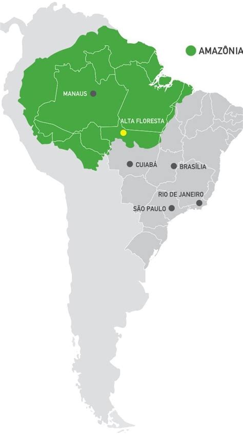 Mapa Da Amazonia