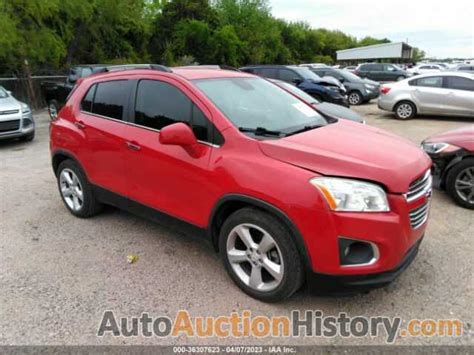 KL7CJNSBXFB235702 CHEVROLET TRAX LTZ - View history and price at ...