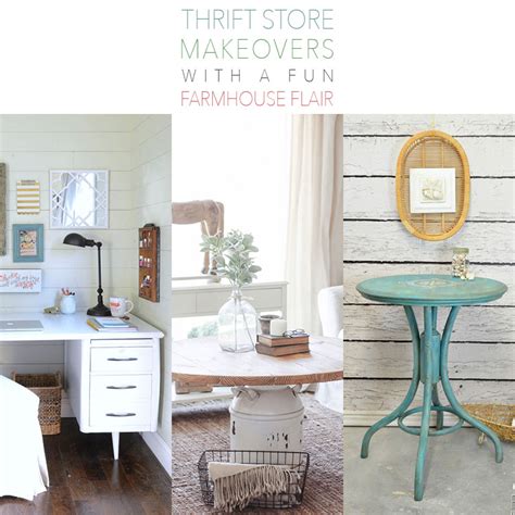 Thrift Store Makeovers With A Fun Farmhouse Flair The Cottage Market