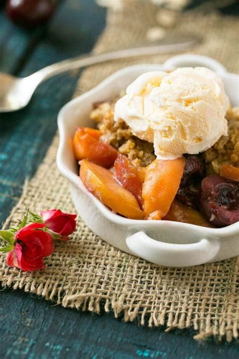 Fruit Crisp Dinner At The Zoo