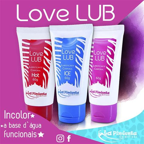 Gel Lubrificante Para Sexo Anal Ou Vaginal Love Lub ICE HOT NEUTRO