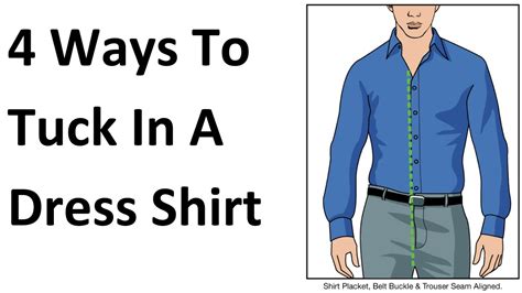 Ways To Tuck In A Shirt How To Properly Tuck In Your Dress Shirts