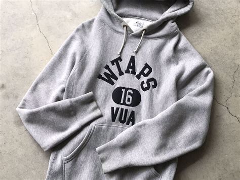 Wtaps Design Hooded 02 S ダブルタップス メンズ パーカー スウェットシャツ トレーナー Reverse Weave