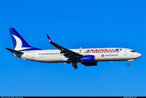 AnadoluJet Boeing 737 NG Max TC JFM Photo 56869 Airfleets Aviation