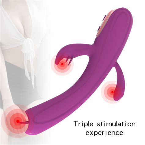 Clitoral Sucking Rabbit G Spot Vibrator Anal Triple Curve 10 Function