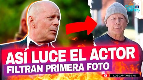 Filtran primera FOTO de Bruce Willis tras diagnóstico de demencia