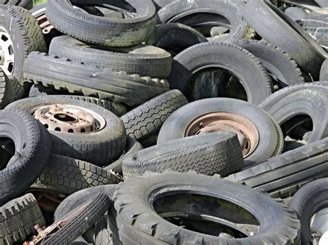 Scrap Tire Recycling Hits Bumpy Road New Report Finds Rubber