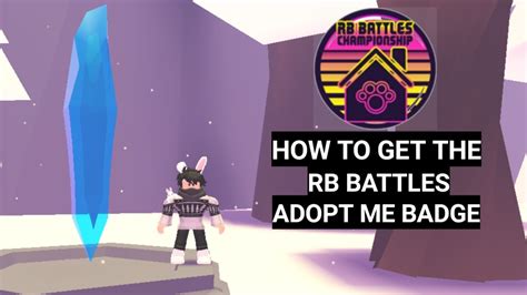 How To Get The Rb Battles Adopt Me Badge Roblox Adopt Me Youtube