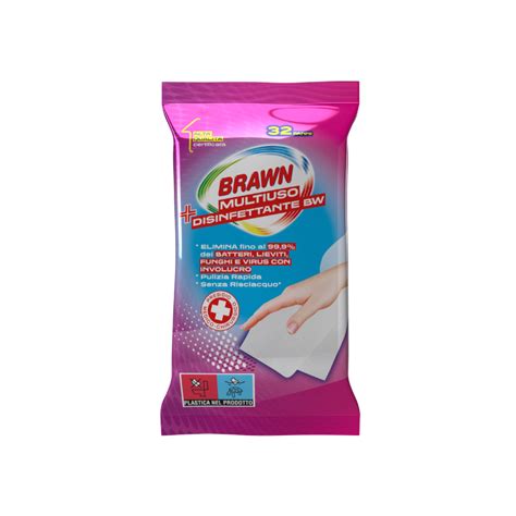 Brawn Multiuso Disinfettante Bw Salviette Disinfettanti Superfici