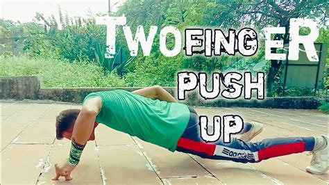 Two Finger Push Up Beginners Do Ungli Se Push Up Kese Lagaye Indian