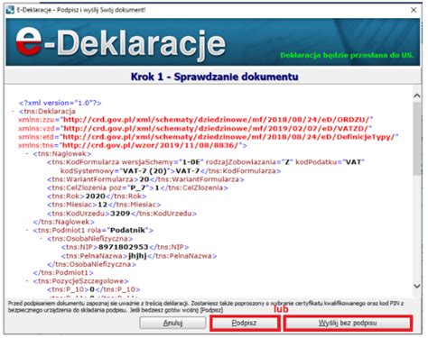 Jak Wys A Deklaracj Vat Skp Formsoft