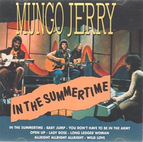 Mungo Jerry In The Summertime CD Discogs