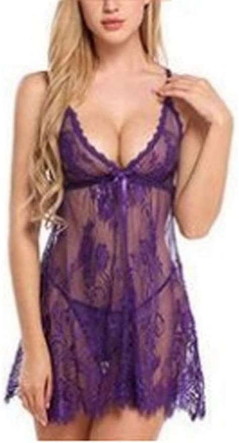 Zsxdcfv Lenceria Donna Sexy Lingerie Sexy Porno Pizzo Babydoll Elegante