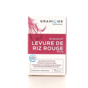 Temperol Fort levure de riz rouge Anti cholestérol