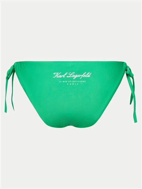 Karl Lagerfeld D Od Bikini W Zielony Modivo Pl