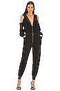 Retrofete Seva Jumpsuit In Washed Black REVOLVE