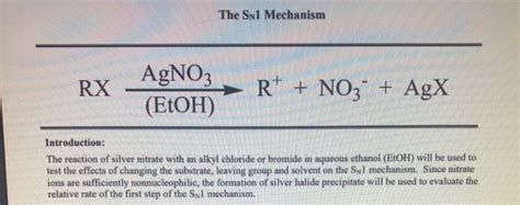 Alkyl Halide Reaction With Agno3 Pelajaran