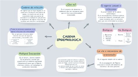 Mapa Mental Cadena Epidemiologica Descargar Gratis Pdf Infección