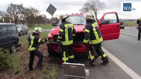 Verkehrsunfall In Hamm Rhynern Werler Stra E Opsener Stra E