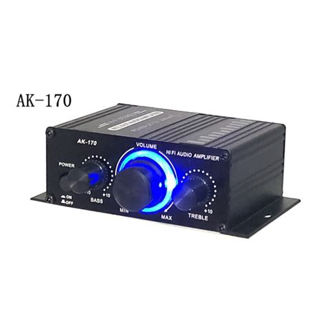 Sunsky Ak Car Mini Hifi Amplifier Audio Dc V