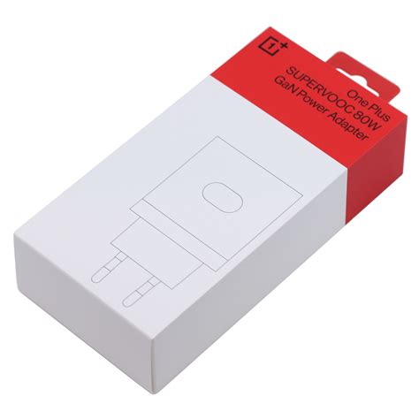 OnePlus Ladegerät VCB8HBEH 80W USB Typ C SUPERVOOC GaN mit Kabel weiß