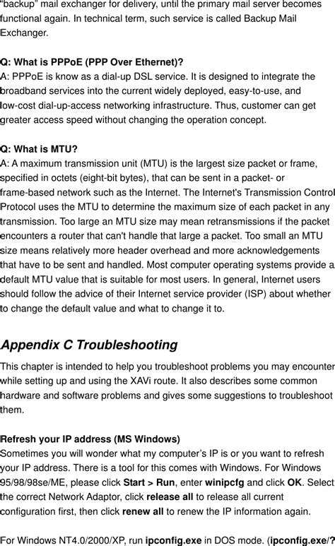 Xavi Technologies Xg G Wireless Gateway User Manual