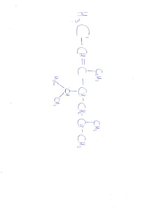 F Rmula Estructural De Etil Isopropil Metil Hepteno Brainly Lat