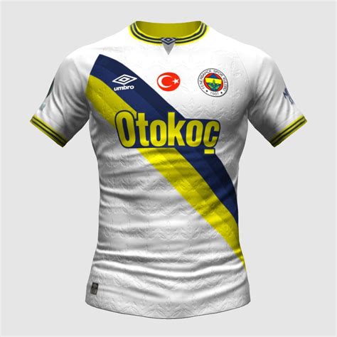 Fenerbahçe x Umbro Away Concept FIFA 23 Kit Creator Showcase