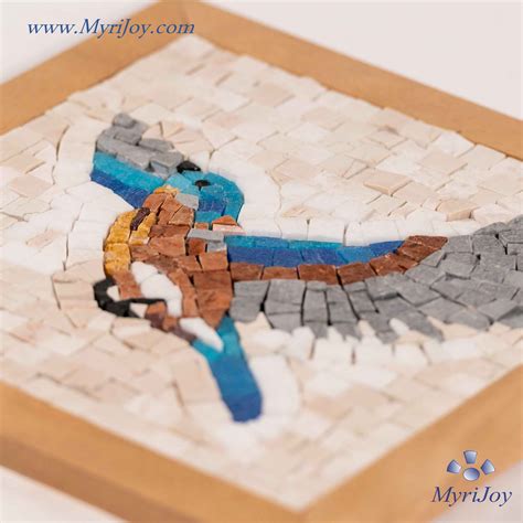 Mosaic Crafts For Adults Take Flight Mosaic Art Kit Mosaic Etsy