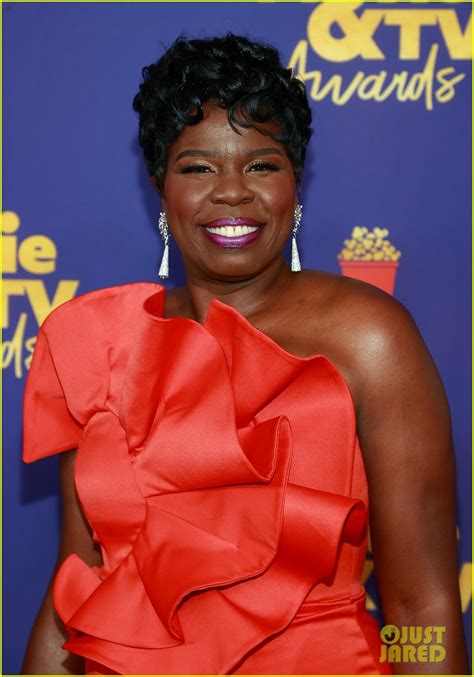 Leslie Jones Arrives For Hosting Duties At Mtv Movie Tv Awards