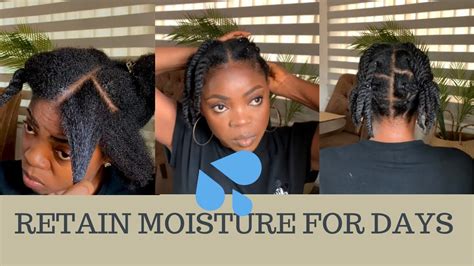 No More Dry Hair How To Keep Your 4c Natural Hair Moisturized For