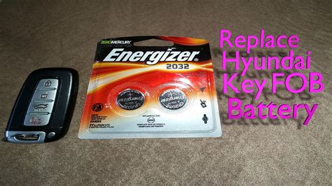 How to replace battery hyundai key fob - dannymeta.com