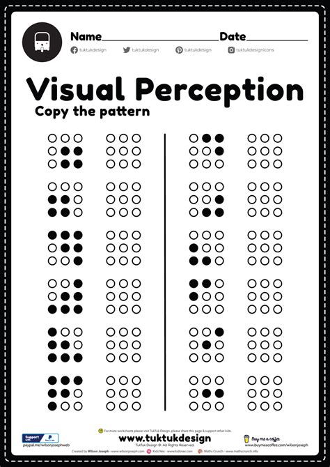 Visual Scanning Worksheets Free Printable Free Printable Worksheet