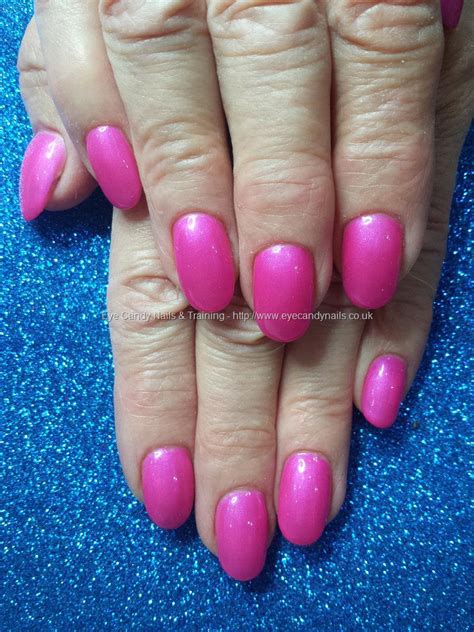 Eye Candy Nails And Training Pink Champagne Gellux Gel Polish Over