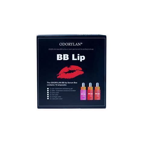 The Odorylan Bb Lips Serum Box Contains 10 Ampoules Elite Beauty