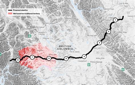 Wetsuweten Coastal GasLink Pipeline Dispute Every Word You Need To