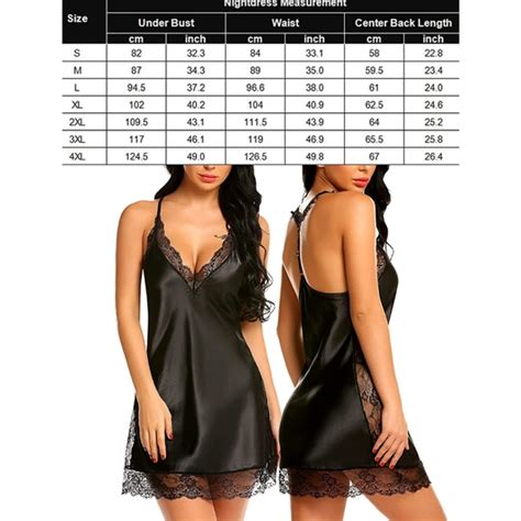 Intimates Sleepwear Lingerie Satin Lace Chemise Nightgown Poshmark