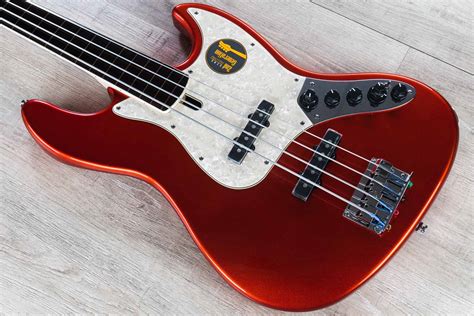 Sire Marcus Miller V7 2nd Gen Bass Guitar Alder Fretless Bmr Red