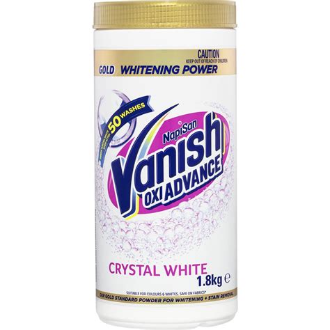 Vanish Napisan Gold Multi Power Stain Remover Powder White 1 8kg