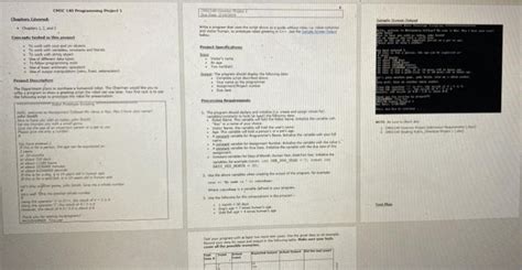 Solved C Cmsc Programming Project Project Chegg