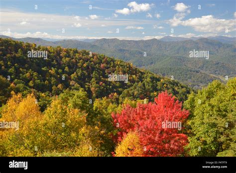 Fall colors along the Blue Ridge Parkway Stock Photo - Alamy