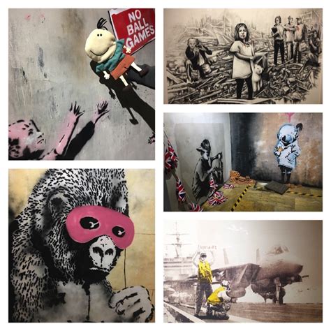 Sortir Amb Nens On Twitter Visita L Exposici De L Artista Banksy A